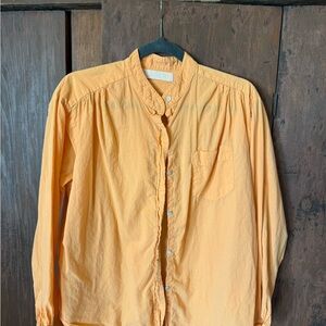 Cali Orange Button-Up Shirt